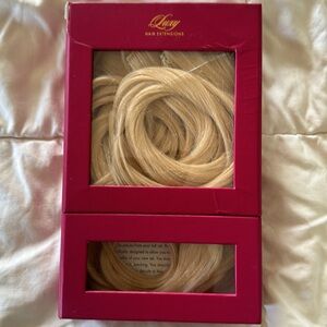 Luxy Hair extensions - 20 inch Classic Blonde Clip-Ins